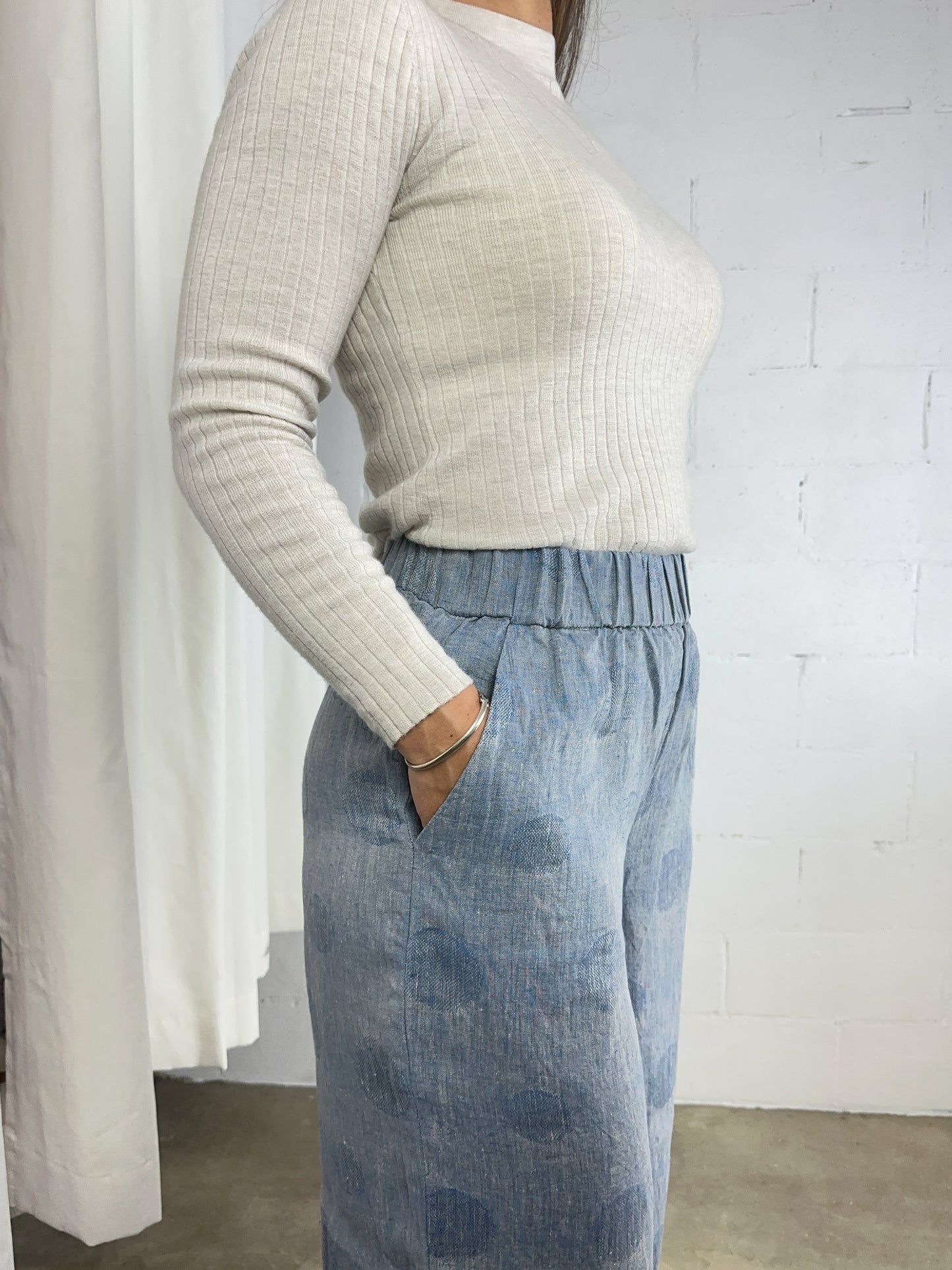 MARLO Women High Waisted Everyday Trousers PDF Sewing Pattern