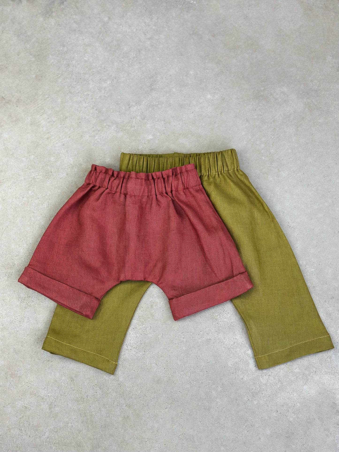 NINO Harem Baby Shorts and Pants PDF sewing pattern