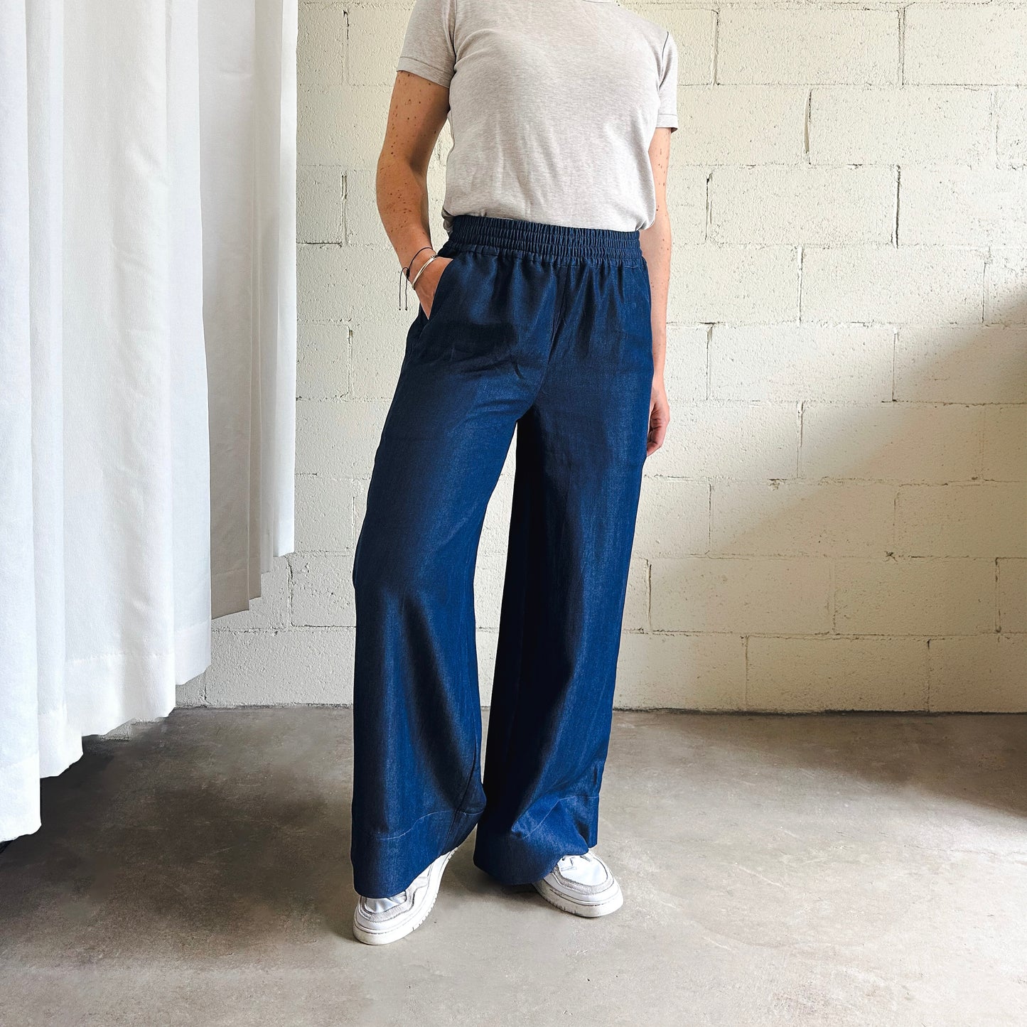 MARLO Women High Waisted Everyday Trousers PDF Sewing Pattern