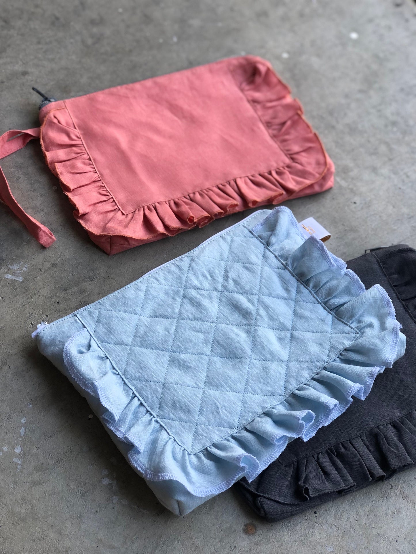 MIMITO POUCH Purse With Optional Ruffle PDF Sewing Pattern