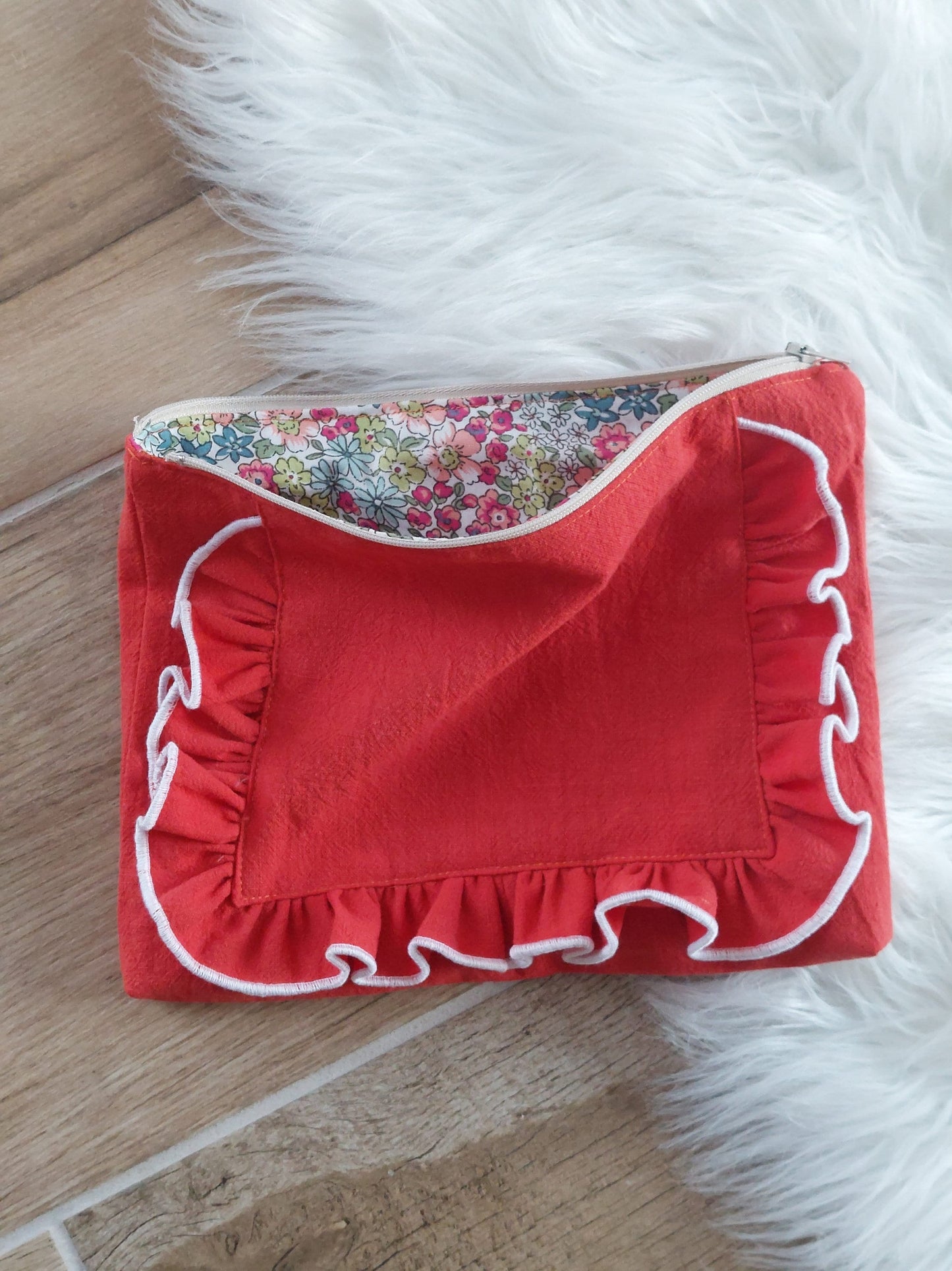 MIMITO POUCH Purse With Optional Ruffle PDF Sewing Pattern
