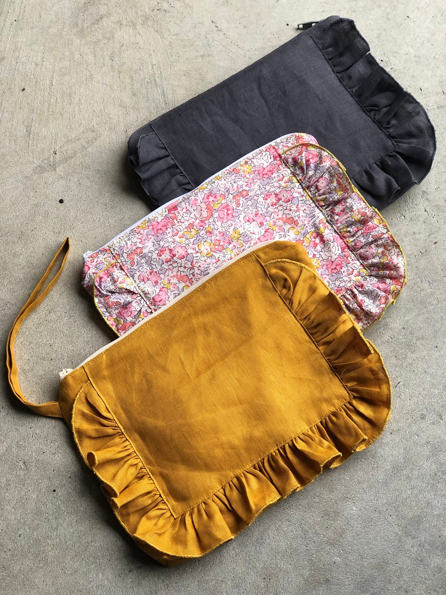 MIMITO POUCH Purse With Optional Ruffle PDF Sewing Pattern
