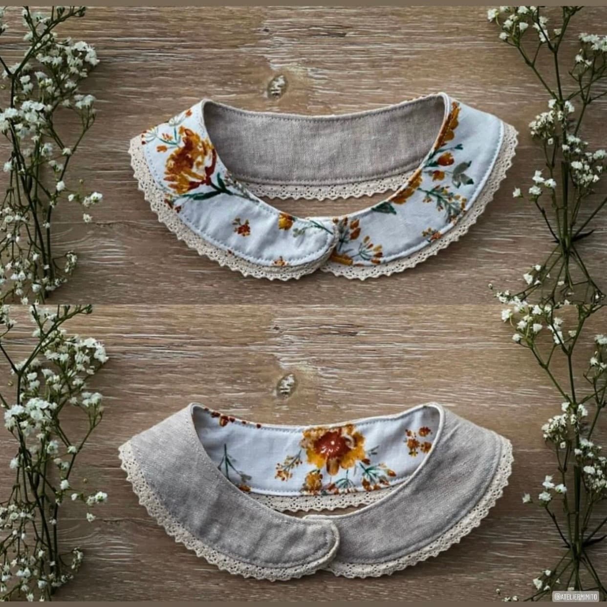 MIMITO COLLAR Detachable Collar PDF Sewing Pattern