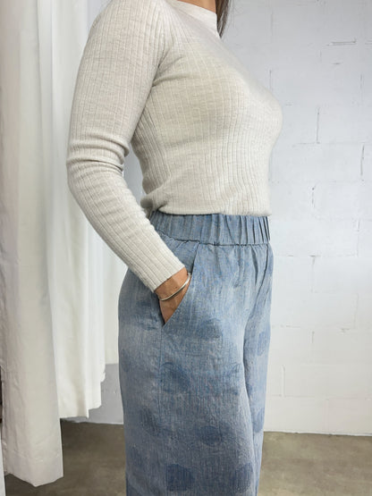 MARLO Women High Waisted Everyday Trousers PDF Sewing Pattern