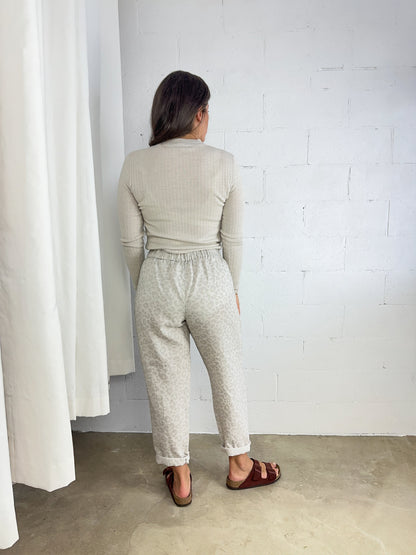 MARLO Women High Waisted Everyday Trousers PDF Sewing Pattern