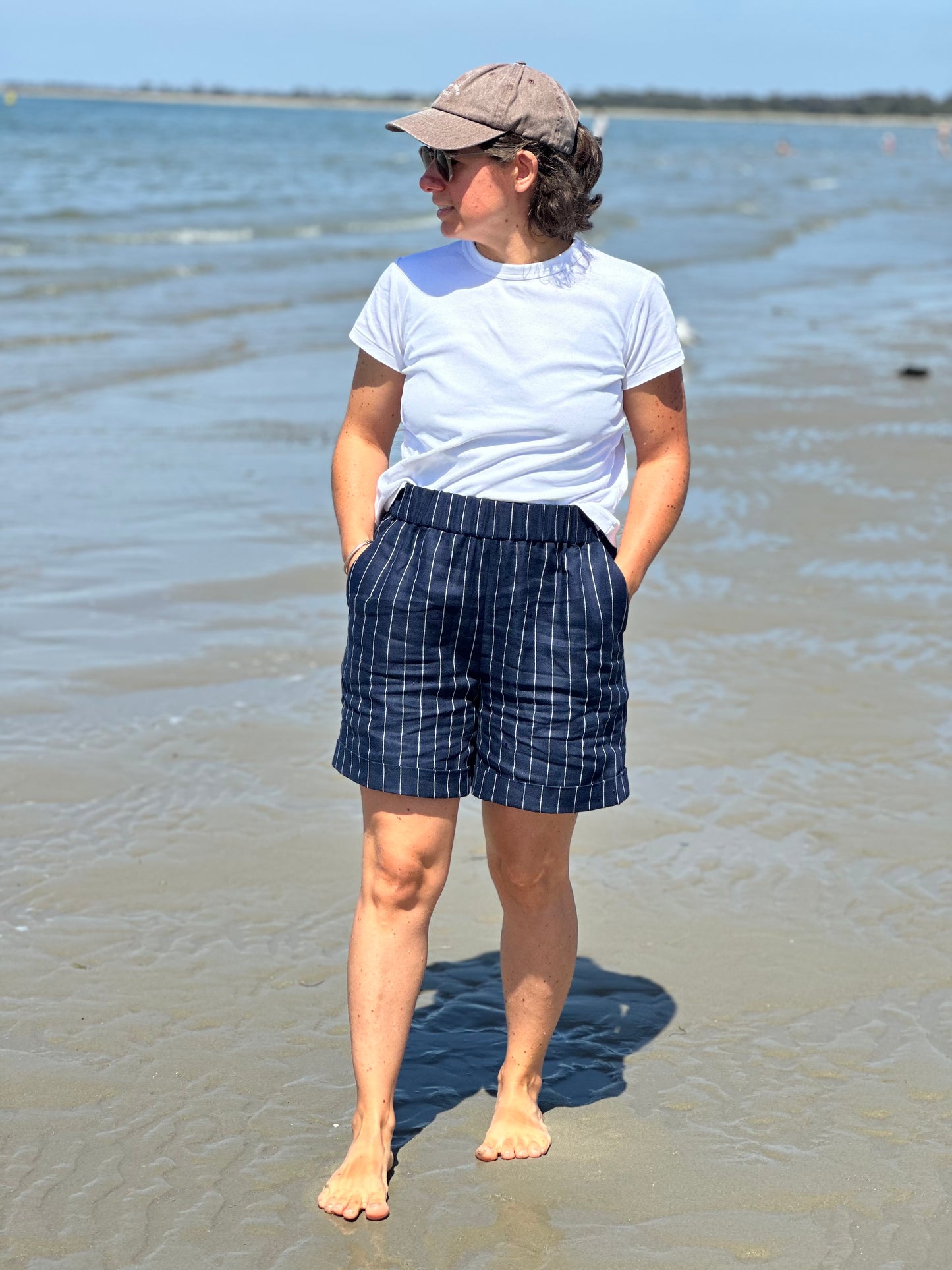 MARLO High waisted everyday shorts PDF Sewing Pattern