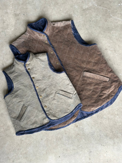 NONNI Vest Kids Gender Neutral PDF Sewing Pattern