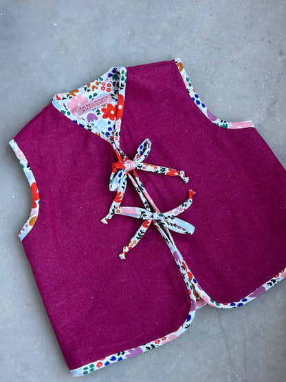 JAPI Reversible vest PDF Sewing Pattern
