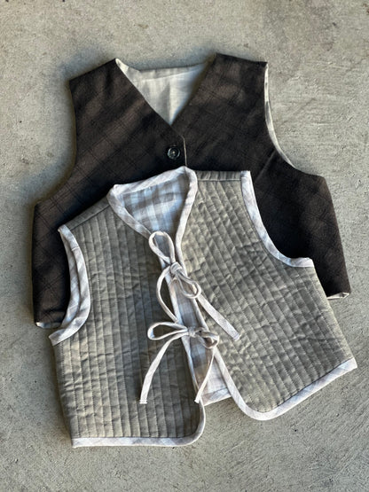 JAPI Reversible vest PDF Sewing Pattern