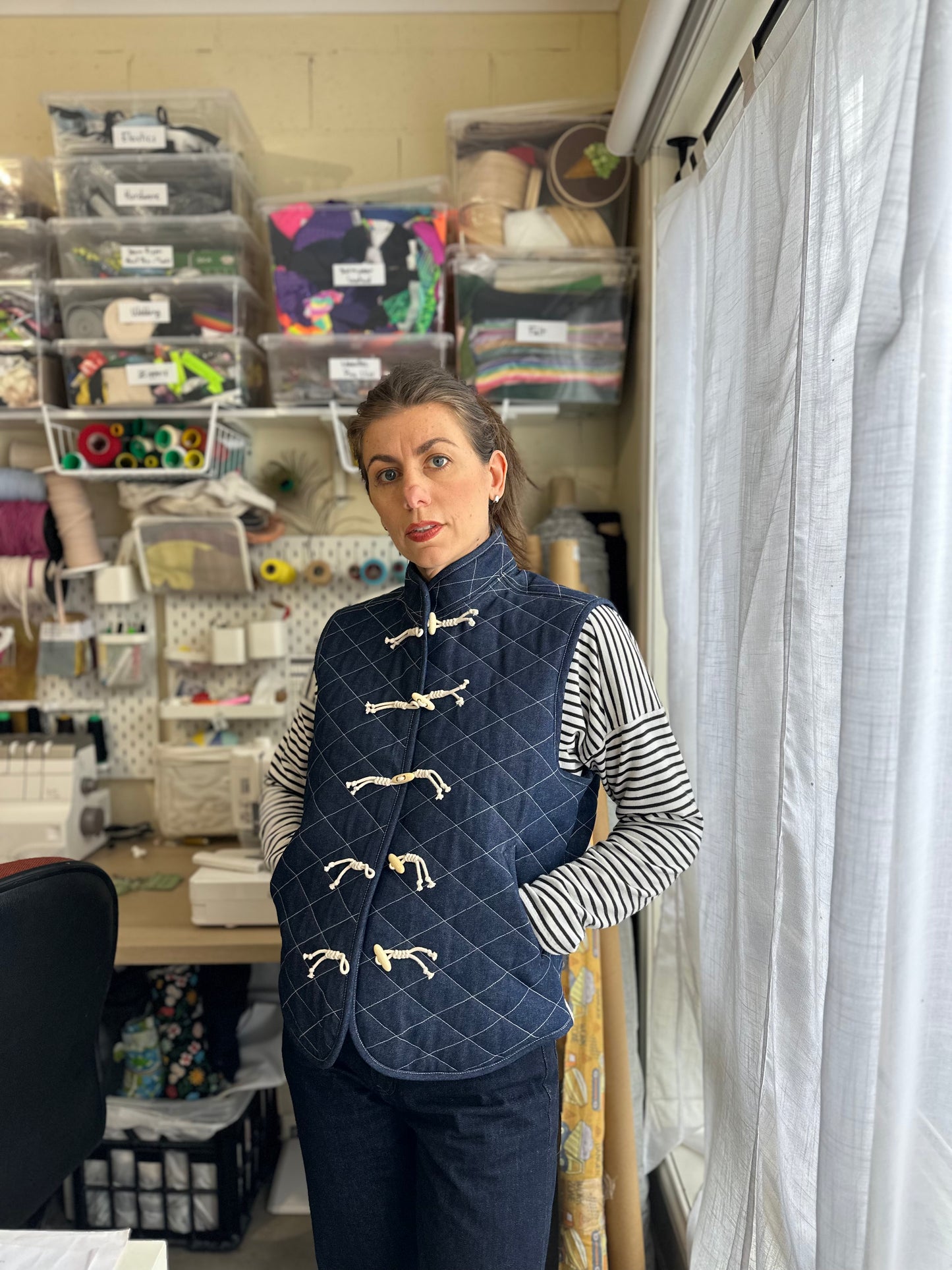 NONNI Vest Gender Neutral PDF Sewing Pattern