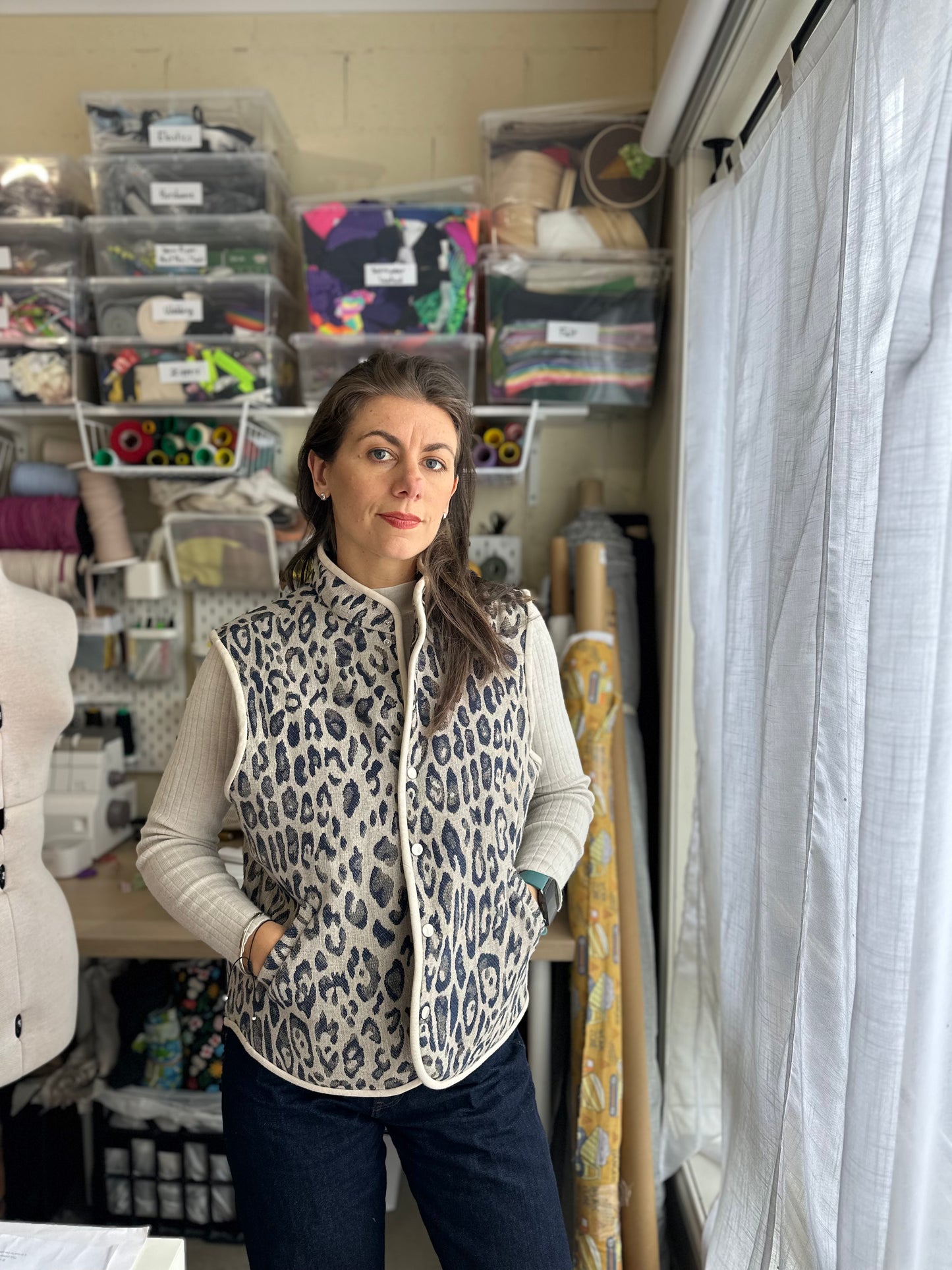 NONNI Vest Gender Neutral PDF Sewing Pattern