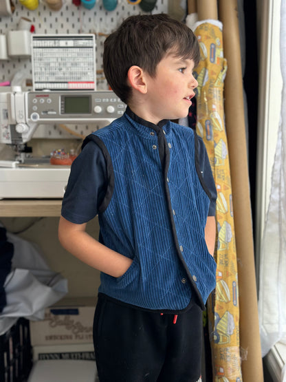 NONNI Vest Kids Gender Neutral PDF Sewing Pattern