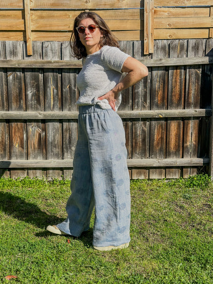 MARLO Women High Waisted Everyday Trousers PDF Sewing Pattern