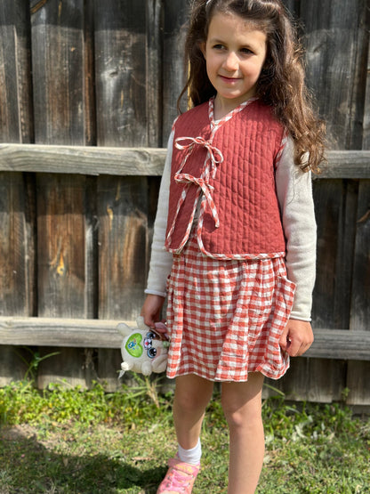 JAPI Reversible vest PDF Sewing Pattern