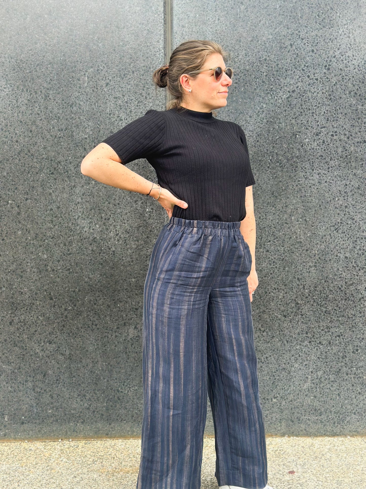MARLO Women High Waisted Everyday Trousers PDF Sewing Pattern