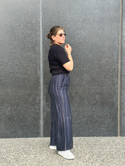 MARLO Women High Waisted Everyday Trousers PDF Sewing Pattern
