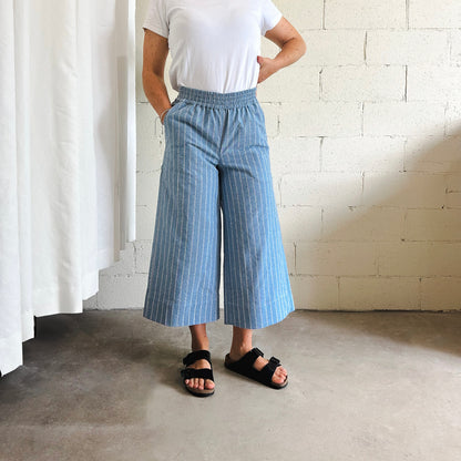 MARLO Women High Waisted Everyday Trousers PDF Sewing Pattern