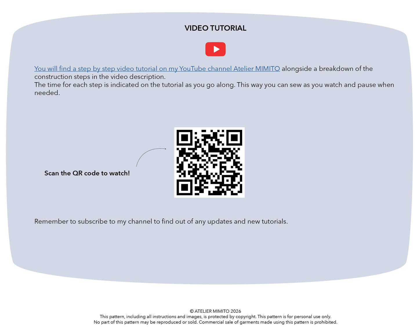 NONNI Vest Gender Neutral PDF Sewing Pattern